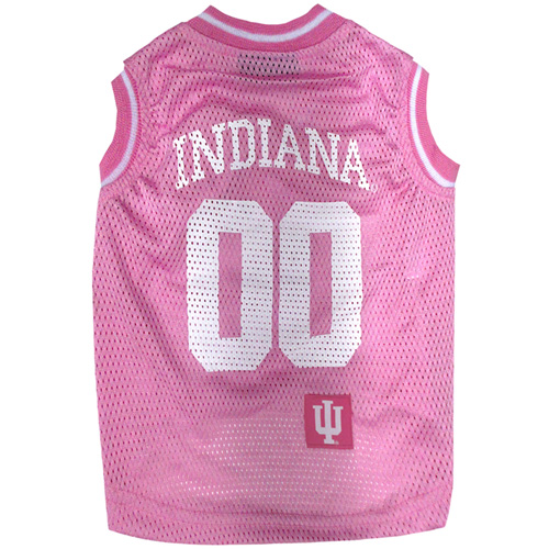 Indiana Hoosiers - Pink Mesh Basketball Jersey